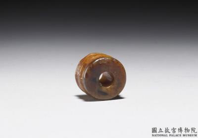 图片[2]-Jade tube with string pattern, Lingjiatan culture-China Archive